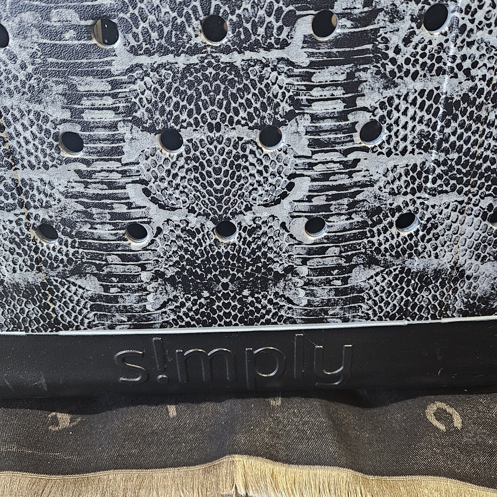 🖤Simply Southern Black and White Patterned Tote - Picture 2 of 7
